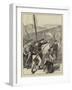 Travelling in Spain, a Train Attacked by Carlists-Joseph Nash-Framed Giclee Print
