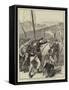 Travelling in Spain, a Train Attacked by Carlists-Joseph Nash-Framed Stretched Canvas