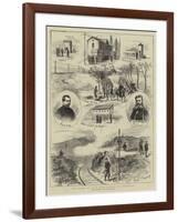 Travelling in Spain, from Tafalla to Pampeluna-null-Framed Giclee Print