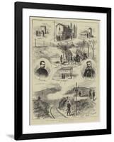 Travelling in Spain, from Tafalla to Pampeluna-null-Framed Giclee Print