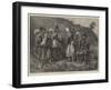 Travelling Lamas at Darjeeling, Himalayas-Felix Regamey-Framed Giclee Print