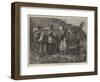 Travelling Lamas at Darjeeling, Himalayas-Felix Regamey-Framed Giclee Print