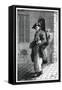 Travelling Musician-Francois-Robert Ingouf-Framed Stretched Canvas