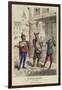 Travelling Musicians, 15th Century-null-Framed Giclee Print