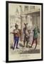 Travelling Musicians, 15th Century-null-Framed Giclee Print