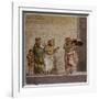 Travelling Musicians with Flute, Castanet and Tambourine-null-Framed Giclee Print