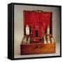 Travelling Pharmacy (Beech, Glass and Metal)-French-Framed Stretched Canvas