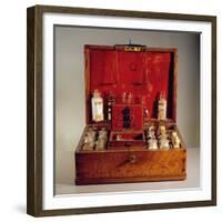 Travelling Pharmacy (Beech, Glass and Metal)-French-Framed Giclee Print