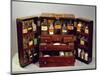 Travelling Pharmacy, C.1820 (Mahogany)-English-Mounted Giclee Print