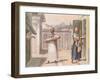 Travelling Saleswomen in Rio De Janeiro in 1827-Jean Baptiste Debret-Framed Giclee Print