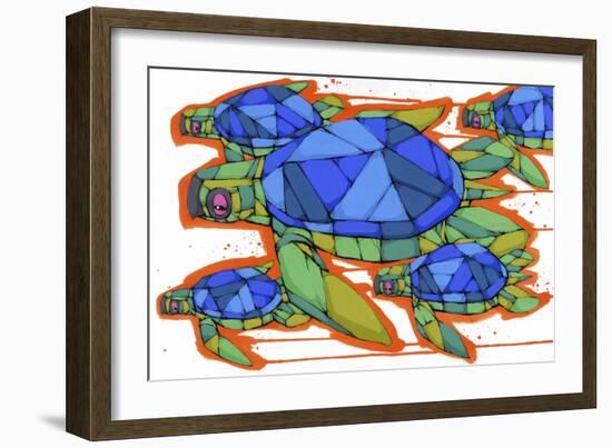 Travelling With Family-Ric Stultz-Framed Giclee Print