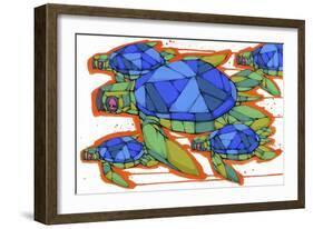Travelling With Family-Ric Stultz-Framed Giclee Print