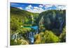 Travertine Cascades on the Korana River, Plitvice Lakes National Park, Croatia-Russ Bishop-Framed Premium Photographic Print