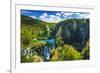 Travertine Cascades on the Korana River, Plitvice Lakes National Park, Croatia-Russ Bishop-Framed Photographic Print