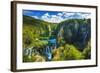 Travertine Cascades on the Korana River, Plitvice Lakes National Park, Croatia-Russ Bishop-Framed Photographic Print