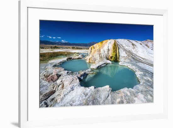 Travertine Hot Springs, Bridgeport, California, USA-Russ Bishop-Framed Premium Photographic Print