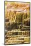 Travertine terraces at Minerva Spring, Mammoth Hot Springs, Yellowstone National Park, Wyoming, USA-Russ Bishop-Mounted Photographic Print