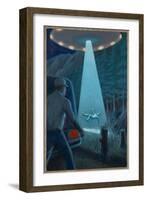 Travis Walton Abduction-Michael Buhler-Framed Art Print