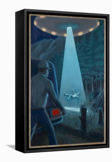 Travis Walton Abduction-Michael Buhler-Framed Stretched Canvas