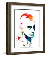 Travis Watercolor-Lora Feldman-Framed Art Print