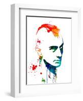 Travis Watercolor-Lora Feldman-Framed Art Print