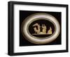 Tray from Breakfast Service with Etruscan-Style Decorations, Ceramic-null-Framed Giclee Print