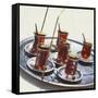 Tray of Turkish Teas, Turkey, Eurasia-John Miller-Framed Stretched Canvas