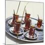 Tray of Turkish Teas, Turkey, Eurasia-John Miller-Mounted Photographic Print