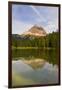 Tre Cime Di Lavaredo Reflected on Lago Dei Cirmoli-Guido Cozzi-Framed Photographic Print