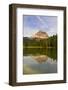 Tre Cime Di Lavaredo Reflected on Lago Dei Cirmoli-Guido Cozzi-Framed Photographic Print