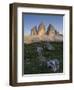 Tre Cime di Lavaredo, Sexten Dolomites nature reserve, Italy-Michael Jaeschke-Framed Photographic Print