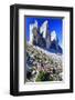 Tre Cime di Lavaredo, Sexten Dolomites, Province of Bolzano, South Tyrol, Italy-null-Framed Premium Giclee Print