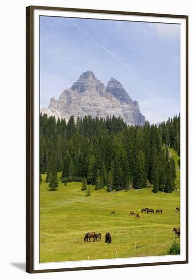 Tre Cime Di Lavaredo-Guido Cozzi-Framed Premium Photographic Print