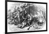 Treachery of the Cherokees, 18th Century-null-Framed Giclee Print