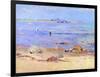 Treading Clams, Wickford-William James Glackens-Framed Giclee Print