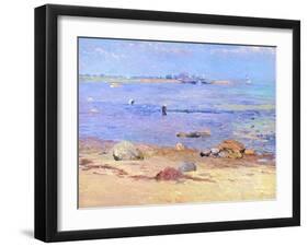 Treading Clams, Wickford-William James Glackens-Framed Giclee Print