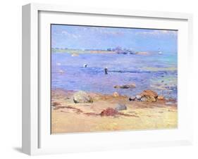 Treading Clams, Wickford-William James Glackens-Framed Giclee Print