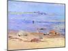 Treading Clams, Wickford-William James Glackens-Mounted Giclee Print