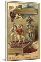 Treading Grapes-null-Mounted Giclee Print