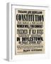 Treason and Rebellion or the Constitution the Union and the Laws! Which Will You Choose? 1861-null-Framed Giclee Print