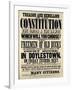 Treason and Rebellion or the Constitution the Union and the Laws! Which Will You Choose? 1861-null-Framed Giclee Print