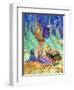 Treasure Chest Mermaid-sylvia pimental-Framed Art Print