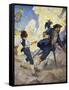 Treasure Island, 1911-Newell Convers Wyeth-Framed Stretched Canvas