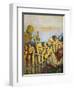 Treasure Island, 1911-Newell Convers Wyeth-Framed Premium Giclee Print