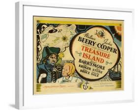 Treasure Island, 1934-null-Framed Art Print