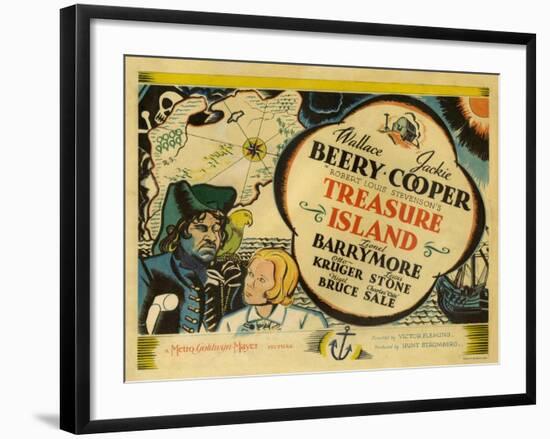 Treasure Island, 1934-null-Framed Art Print