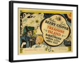 Treasure Island, 1934-null-Framed Art Print