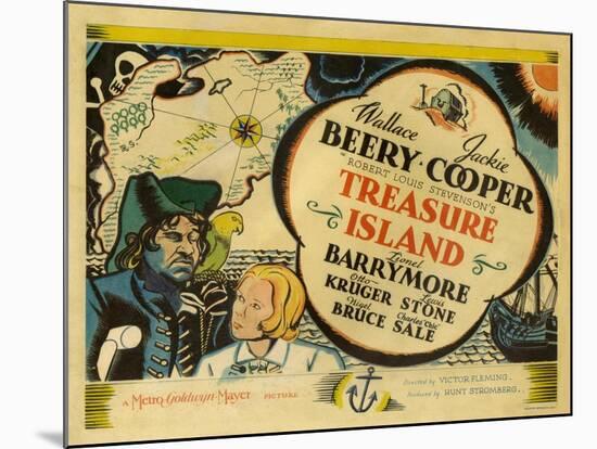 Treasure Island, 1934-null-Mounted Art Print