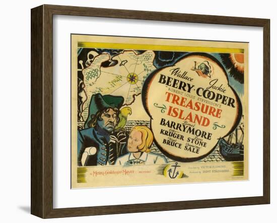 Treasure Island, 1934-null-Framed Art Print