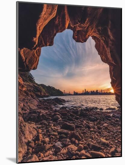 Treasure Island Cave-Bruce Getty-Mounted Photographic Print